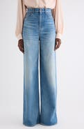 Chloé High Waist Wide Leg Jeans