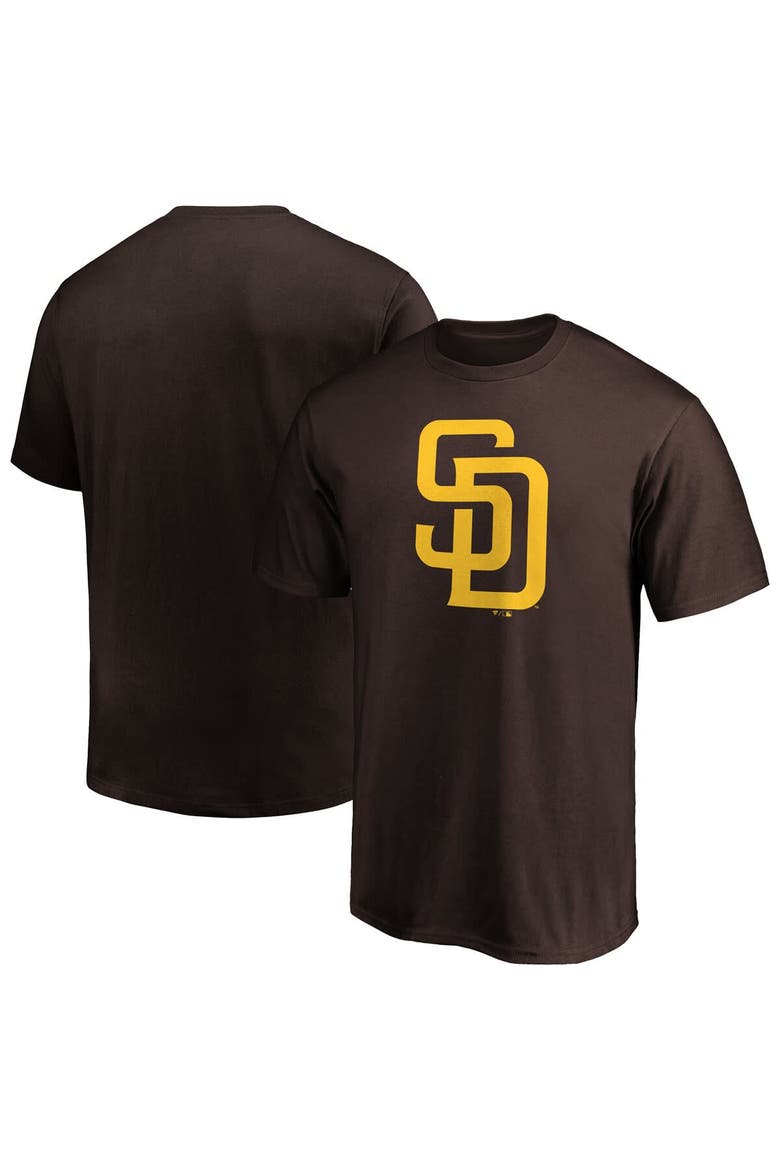 Men's Profile Brown San Diego Padres Big & Tall Primary Logo T-Shirt, Main, color, Brown