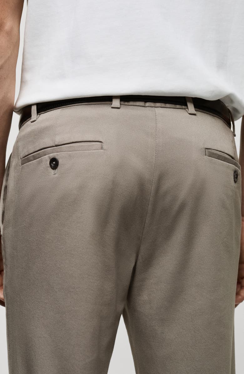MANGO Serge Slim Fit Twill Chino Pants, Alternate, color, 