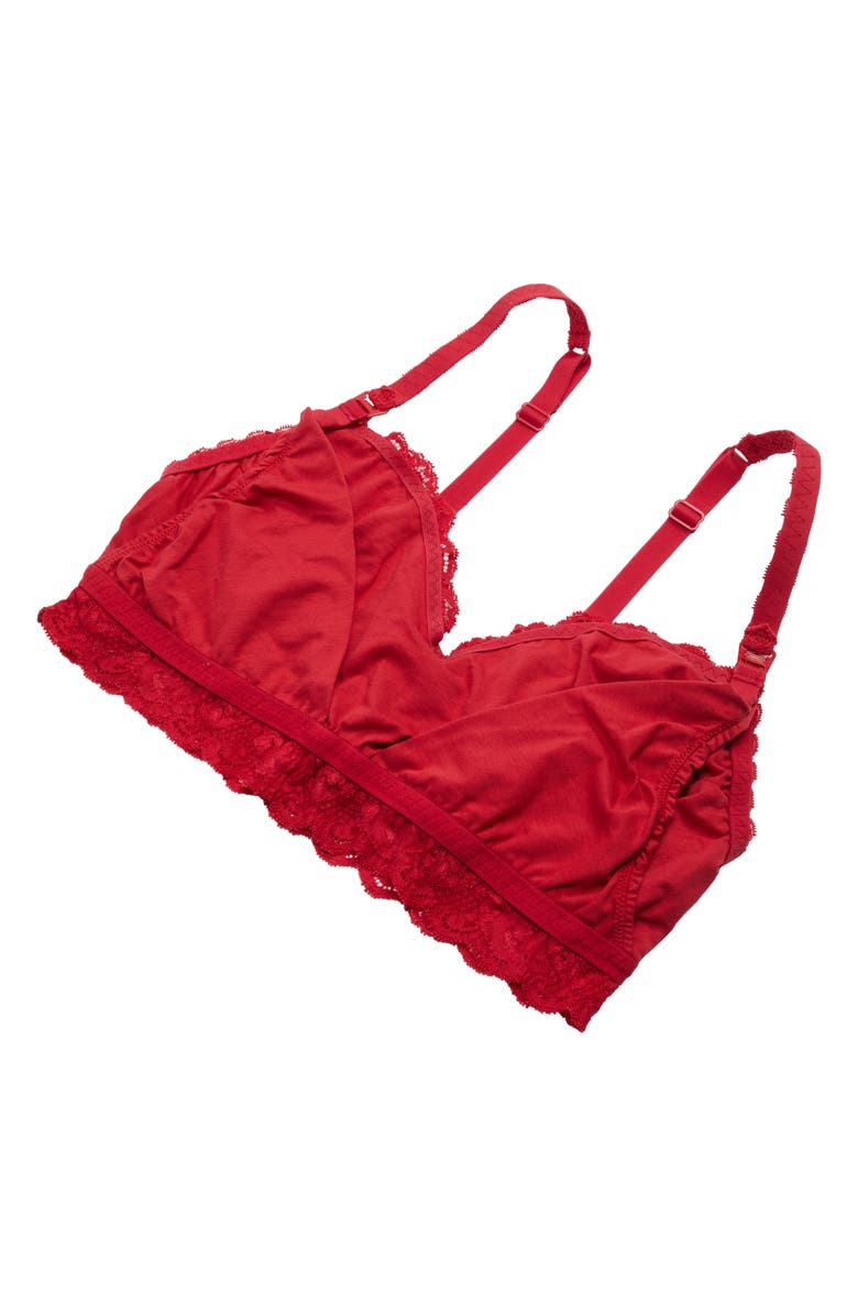 Cosabella Never Say Never Soft Cup Nursing Bralette, Alternate, color, 