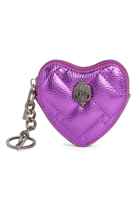 Kensington Heart Charm Zip Pouch