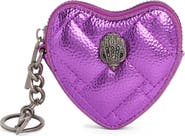 Kurt Geiger London Kensington Heart Charm Zip Pouch