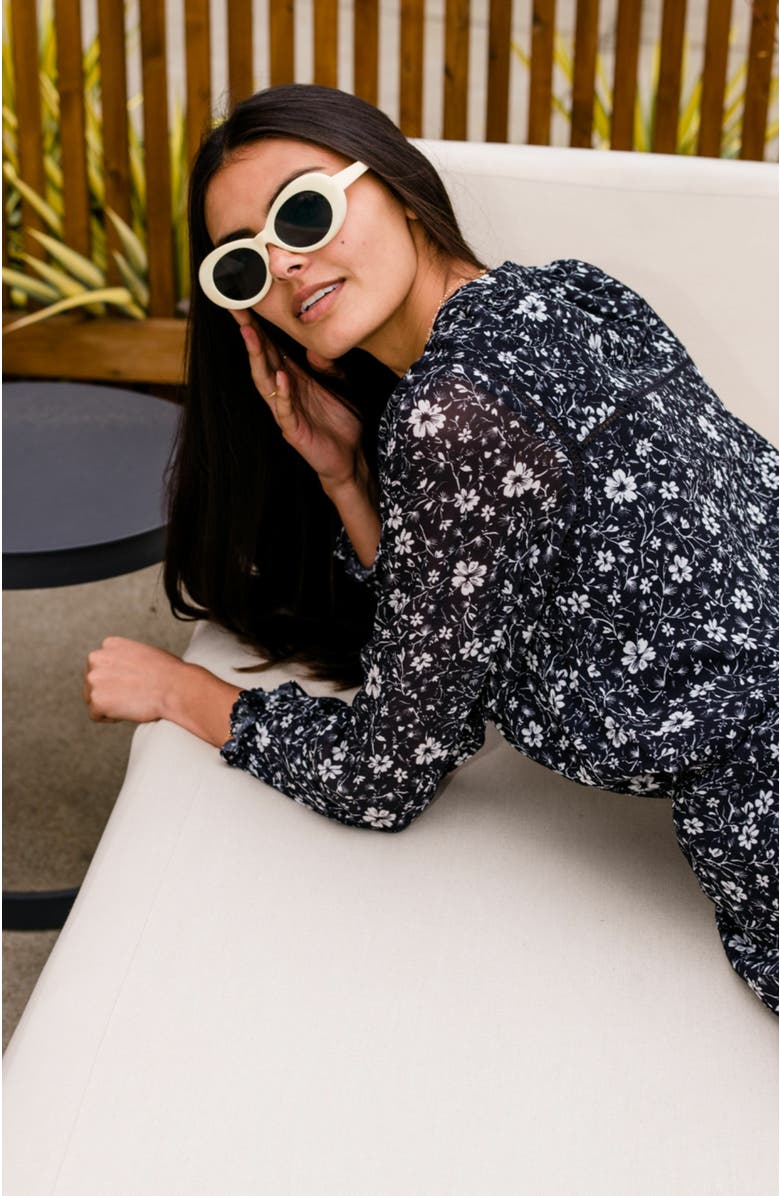 ABLE Naomi Flowy Mini Dress, Alternate, color,