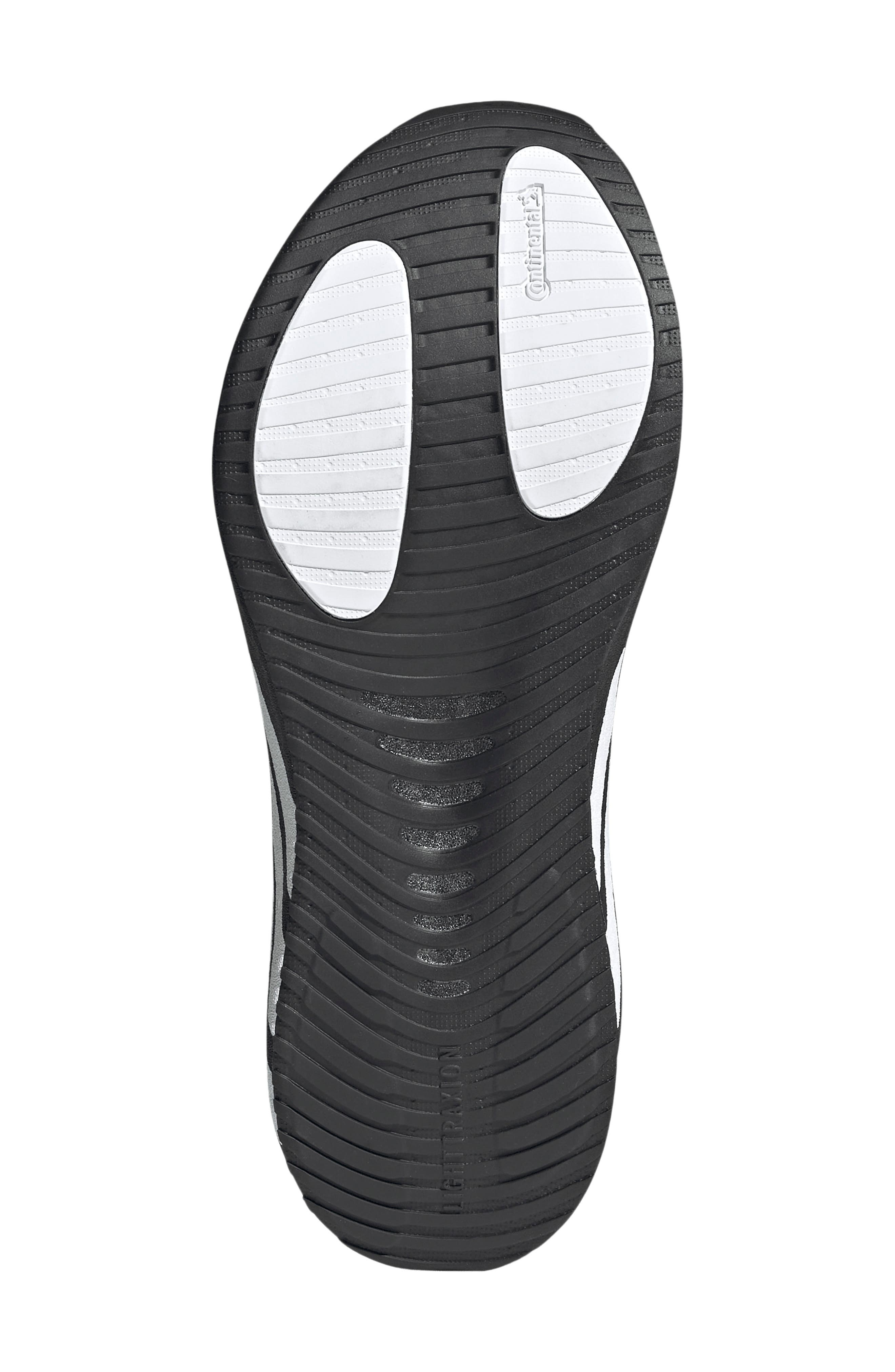 Hyperboost Run Running Shoe, Alternate, color, CORE BLACK/ WHITE/ CORE BLACK