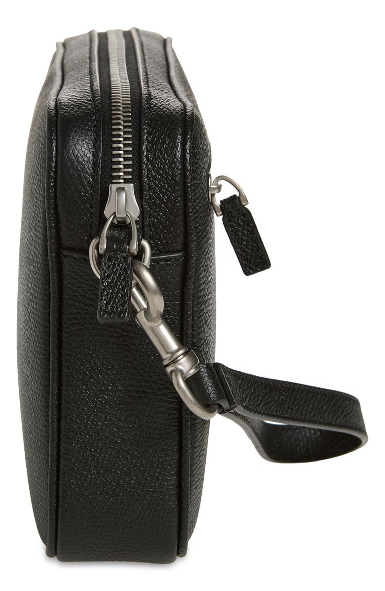 Valentino Signature VLOGO Zip Pouch, Alternate, color, Black