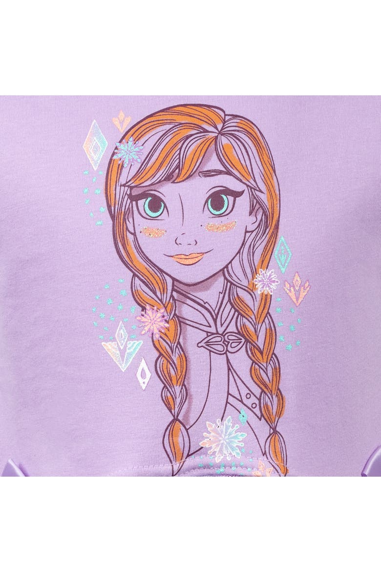 Princess Anna Frozen Sleeveless Tulle Dress, Alternate, color, Purple