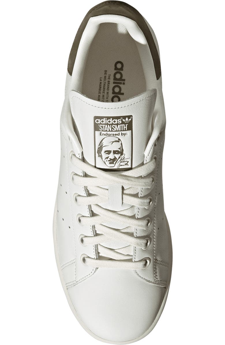 adidas Stan Smith Sneaker, Alternate, color, White/ White/ Olive Strata