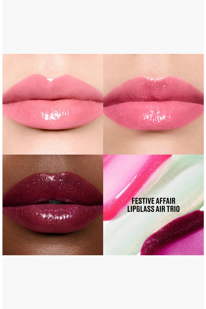 Festive Affair Lipglass Air 3-Piece Set $75 Value, Alternate, color, FESTIVE AFFAIR