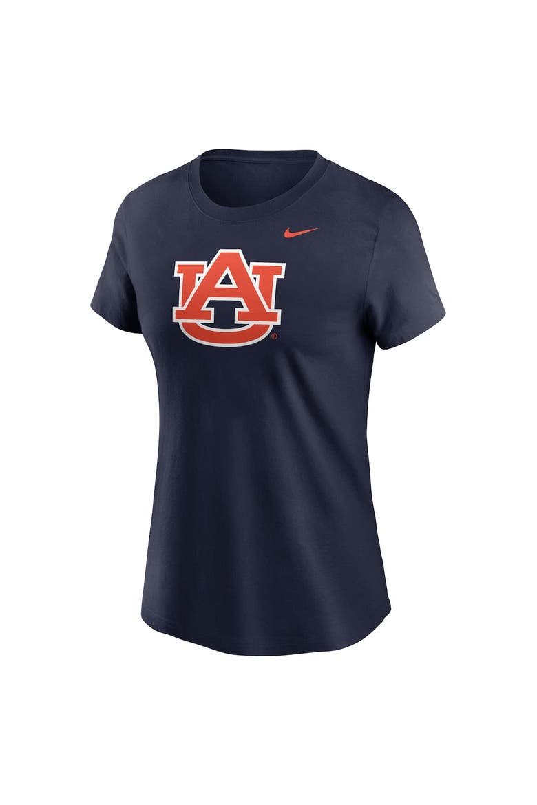 Women's Nike  Navy Auburn Tigers Primary Logo T-Shirt, Alternate, color, Navy