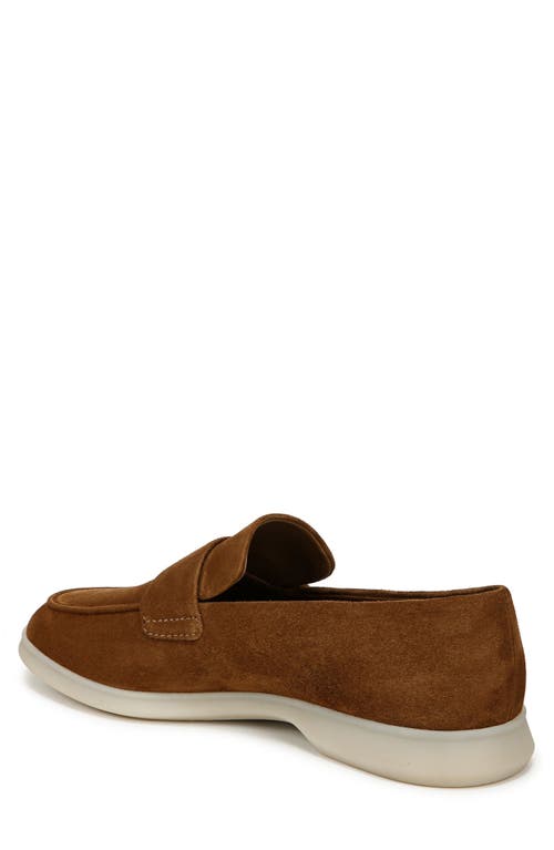 Vince Suede Casual Sporty Loafers In Elmwood