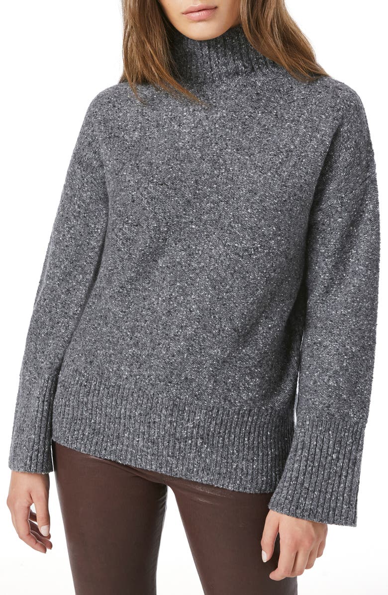 FRAME High/Low Turtleneck Sweater, Main, color, 