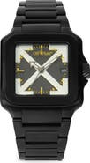 Off-White Proto Layer Quartz Bracelet Watch, 38mm x 46.5mm
