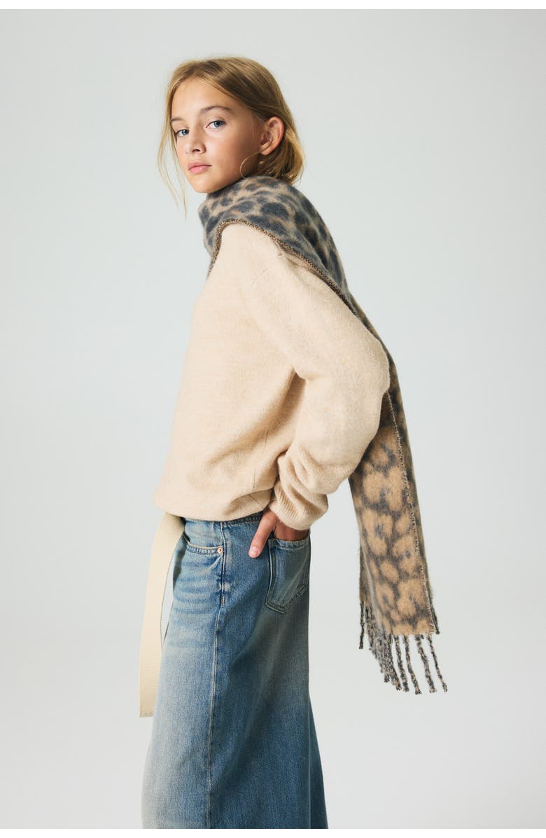 H&M Loose-fit Jumper, Alternate, color, Light Beige