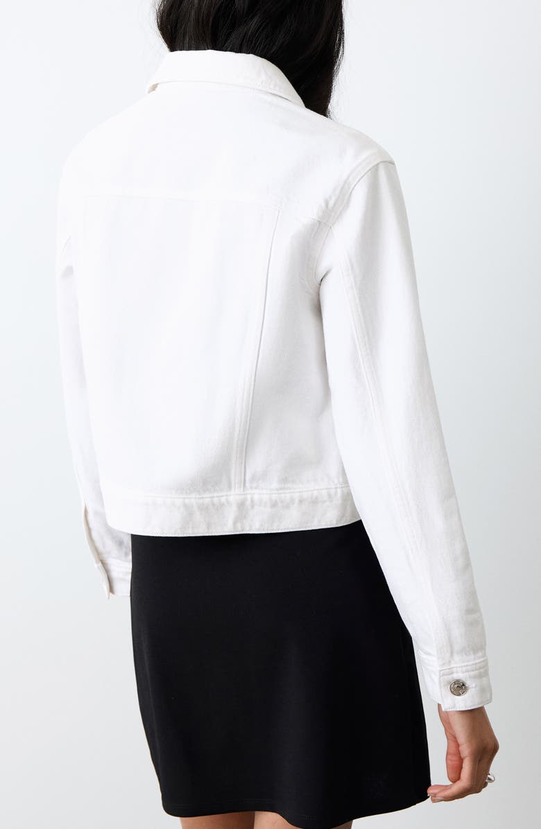 MANGO TEEN Denim Trucker Jacket, Alternate, color, 