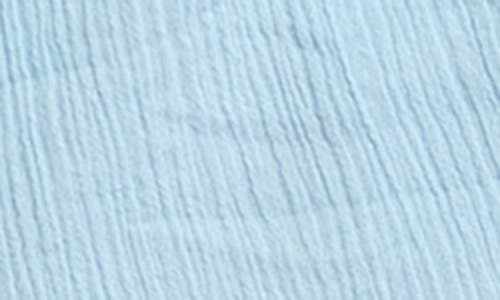 Seafolly Cotton Gauze Cover-up Shorts In Blue