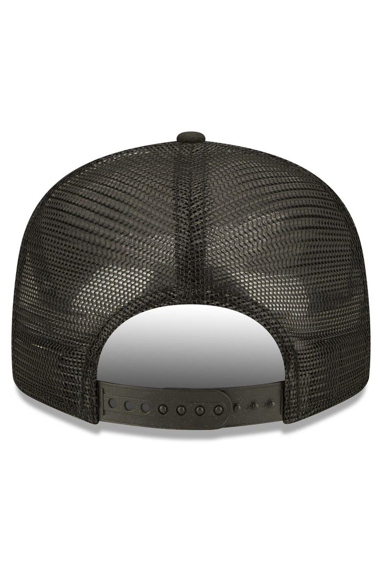 New Era Men's New Era Black LAFC Logo Classic 9FIFTY Trucker Snapback Hat, Alternate, color, 