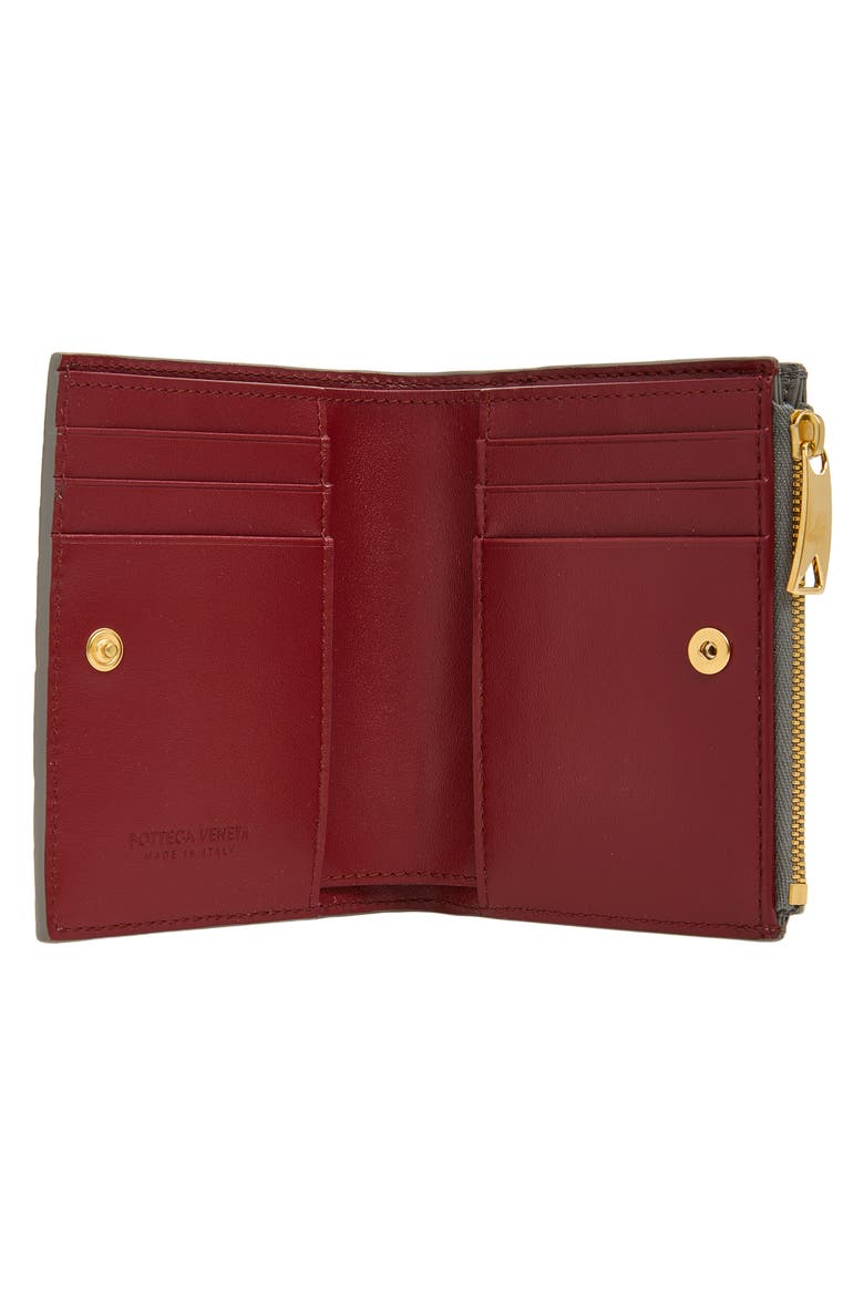 Portafoglia Leather Wallet, Alternate, color, BASALT/ LAVA