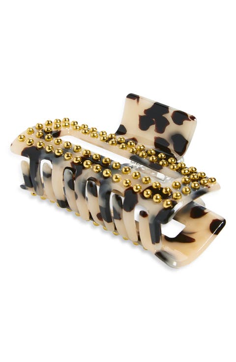 Aveline Beaded Claw Clip