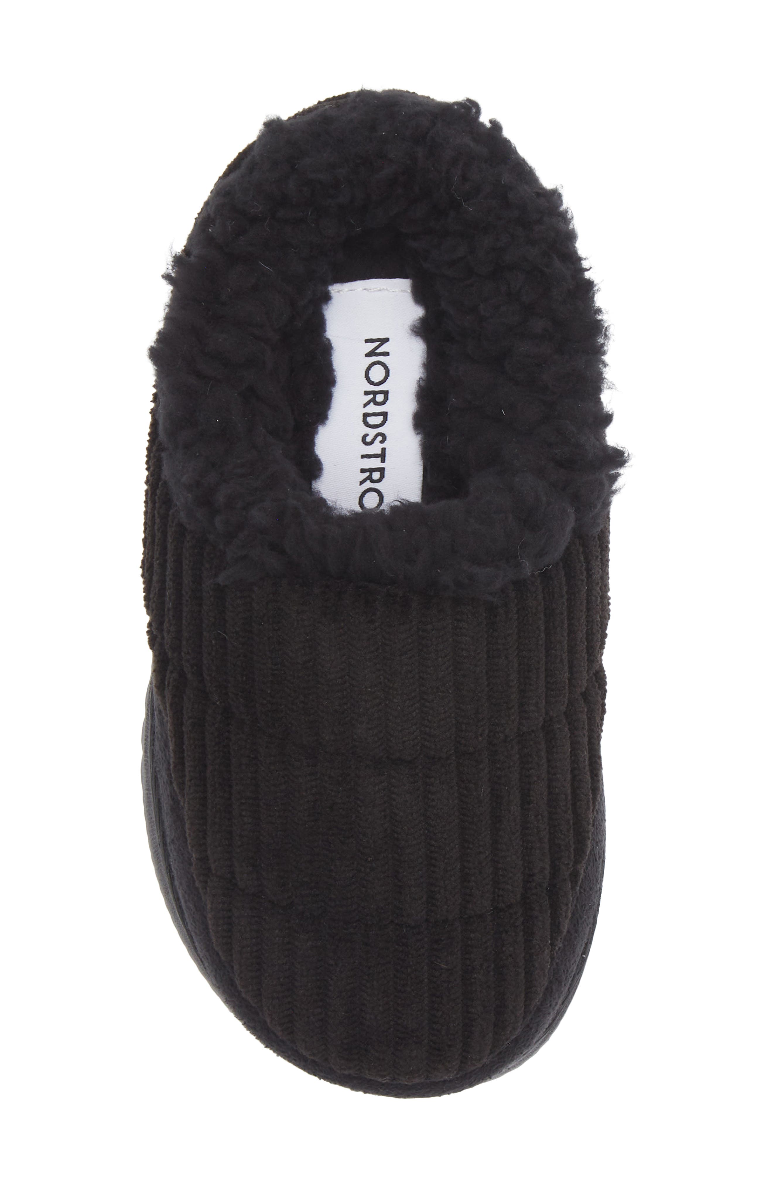 Kids' Lucas Clog Slipper, Alternate, color, BLACK