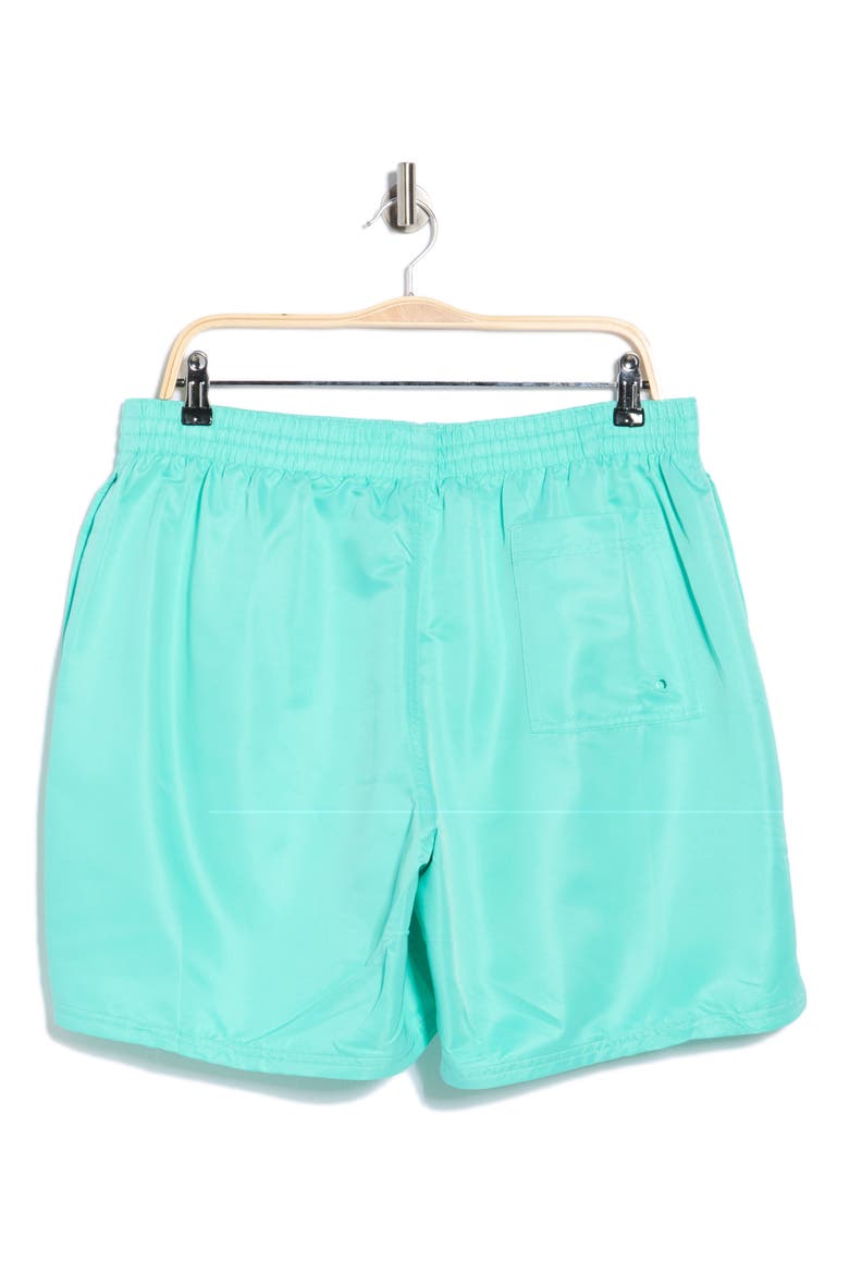 7-Inch Volley Swim Shorts, Alternate, color, BLEACHED TURQUOISE