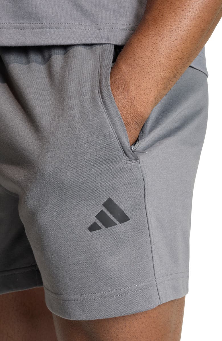 adidas Training Shorts, Alternate, color, Grey Five