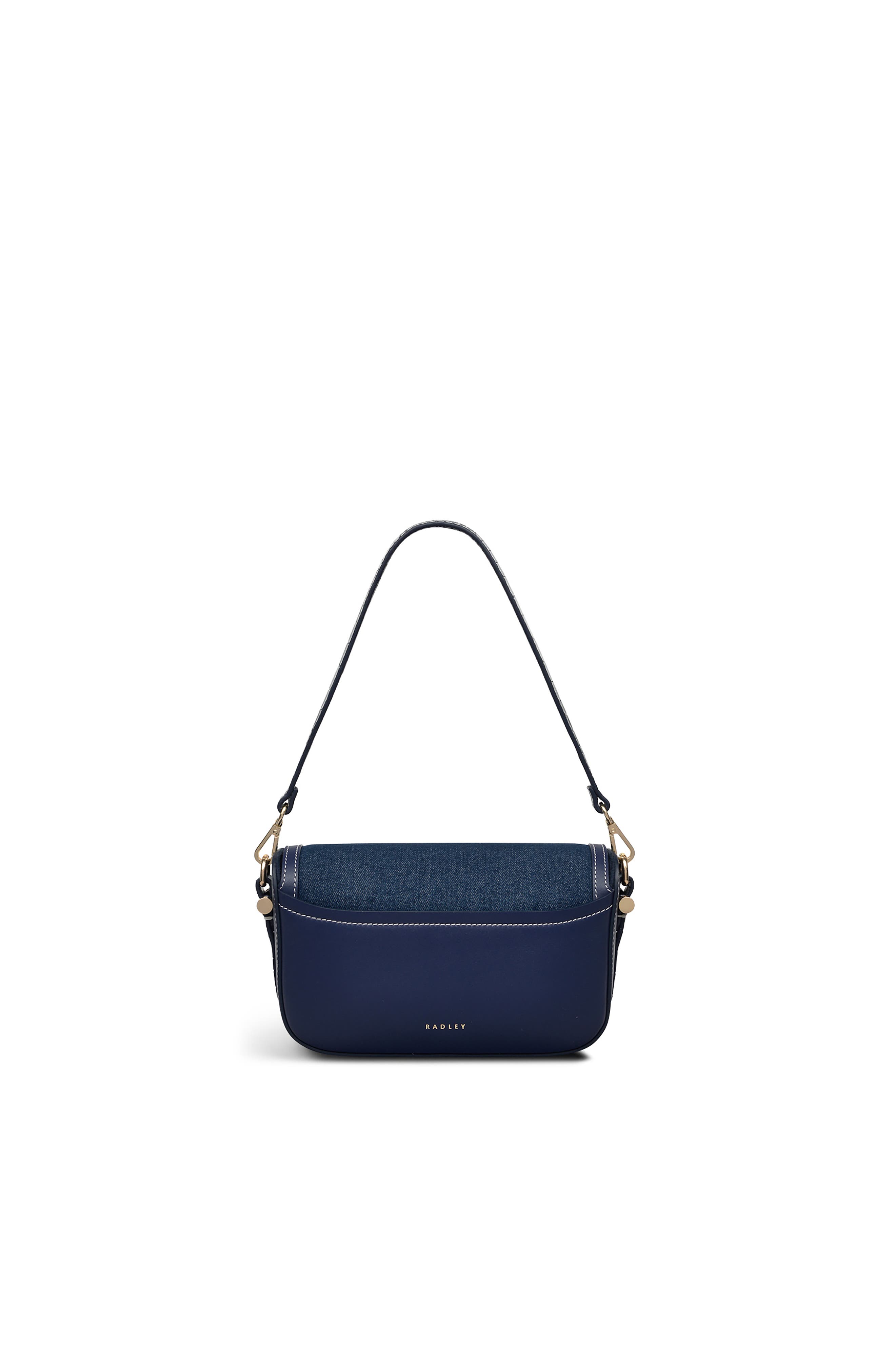 Radley Bathurst Mews - Indigo Small Flapover Crossbody Bag, Alternate, color, Evenfall
