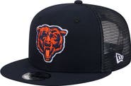 New Era Men's New Era Navy Chicago Bears Core Team 9FIFTY Trucker Snapback Hat