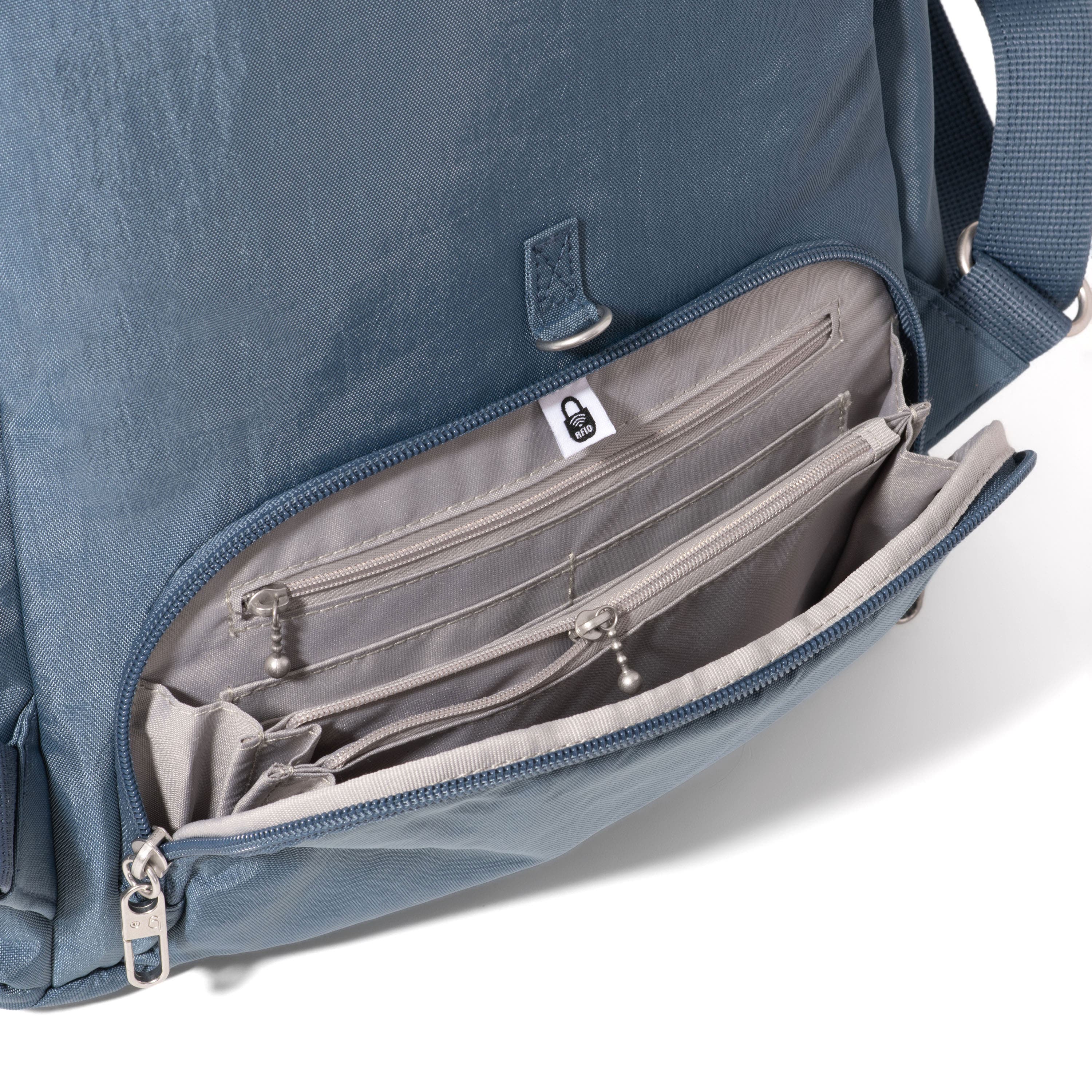 BAGGALLINI Securtex Anti-Theft Vacation Backpack, Alternate, color, Mist