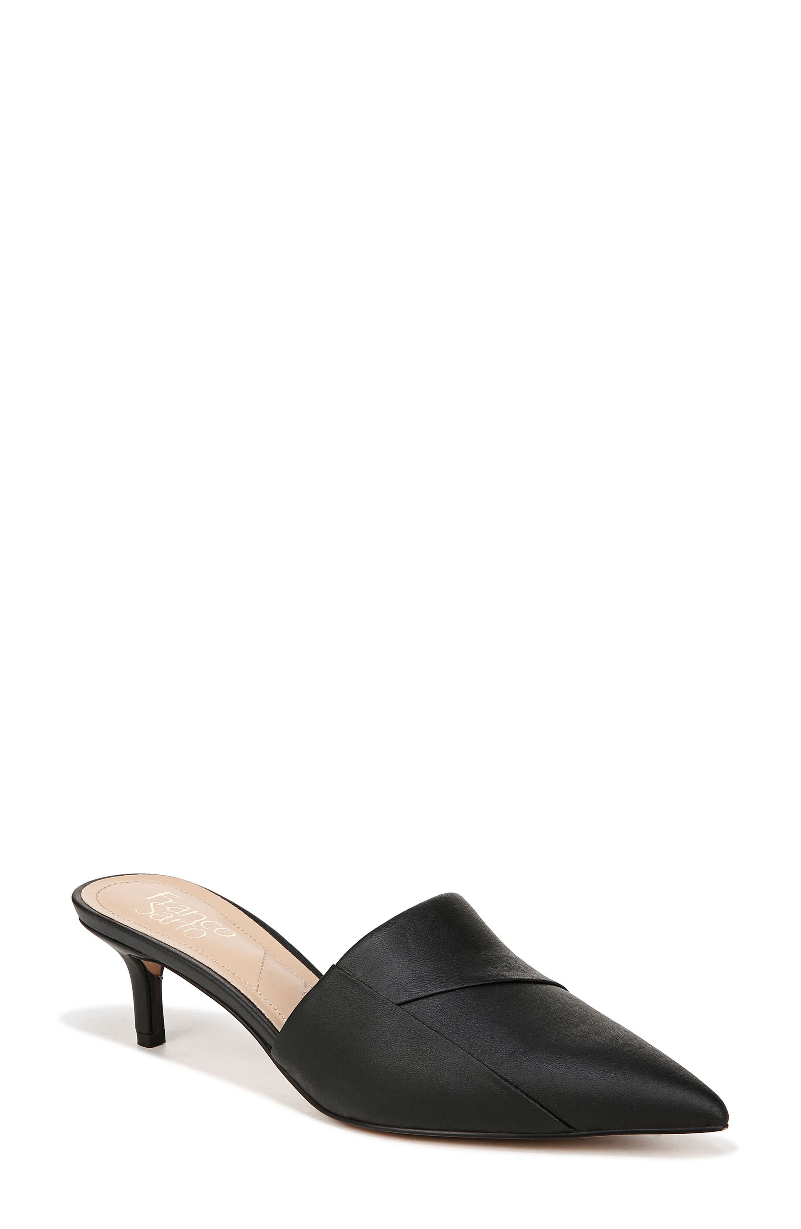 Franco Sarto Krystal Kitten Heel Mule, Main, color, 