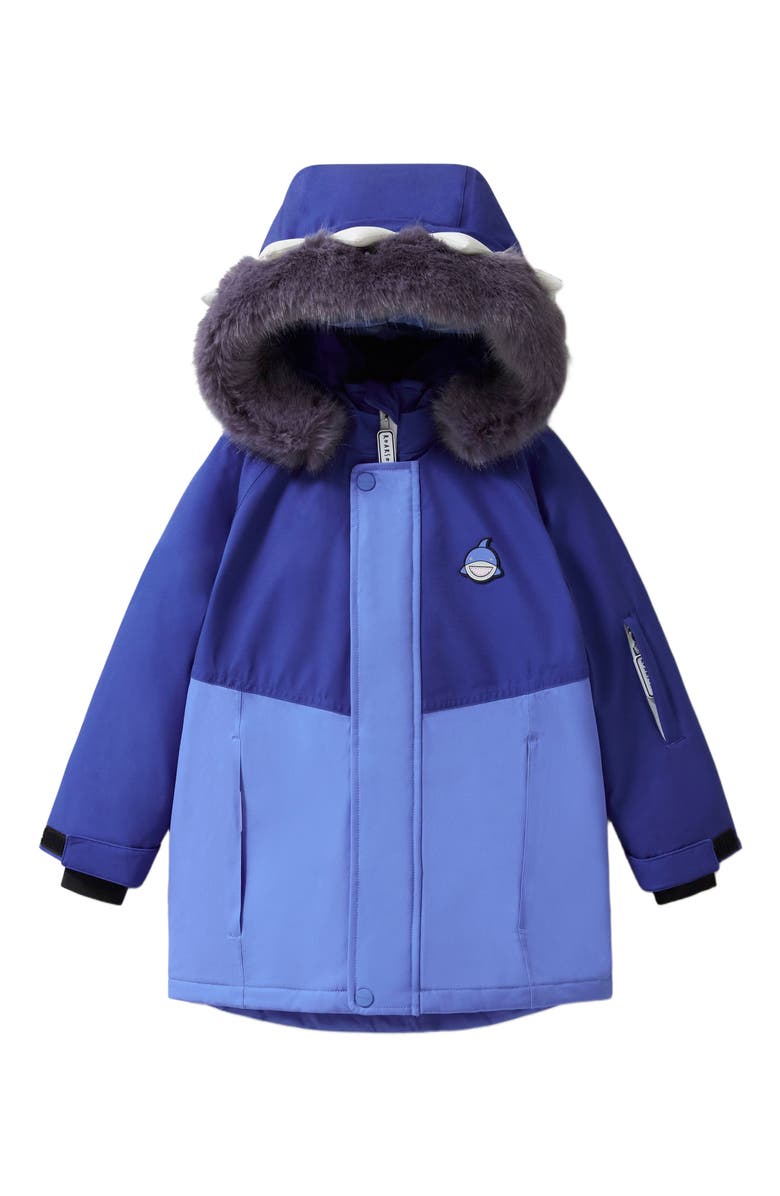 Roarsome Reef the Shark Ski Jacket, Alternate, color, Blue