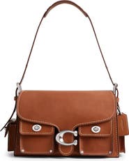 COACH Cargo Turnlock Soft Tabby Leather Shoulder Bag