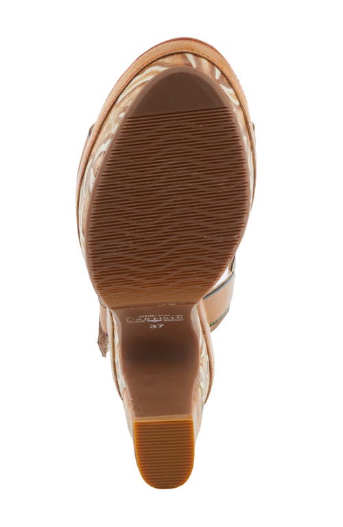 L'ARTISTE BY SPRING STEP L'ARTISTE BY SPRING STEP HOTSTRUT PLATFORM SANDAL 