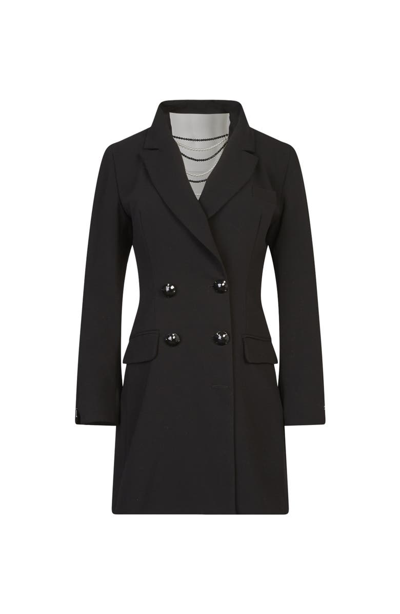 Anne Fontaine Champagne Jackets, Main, color, Black