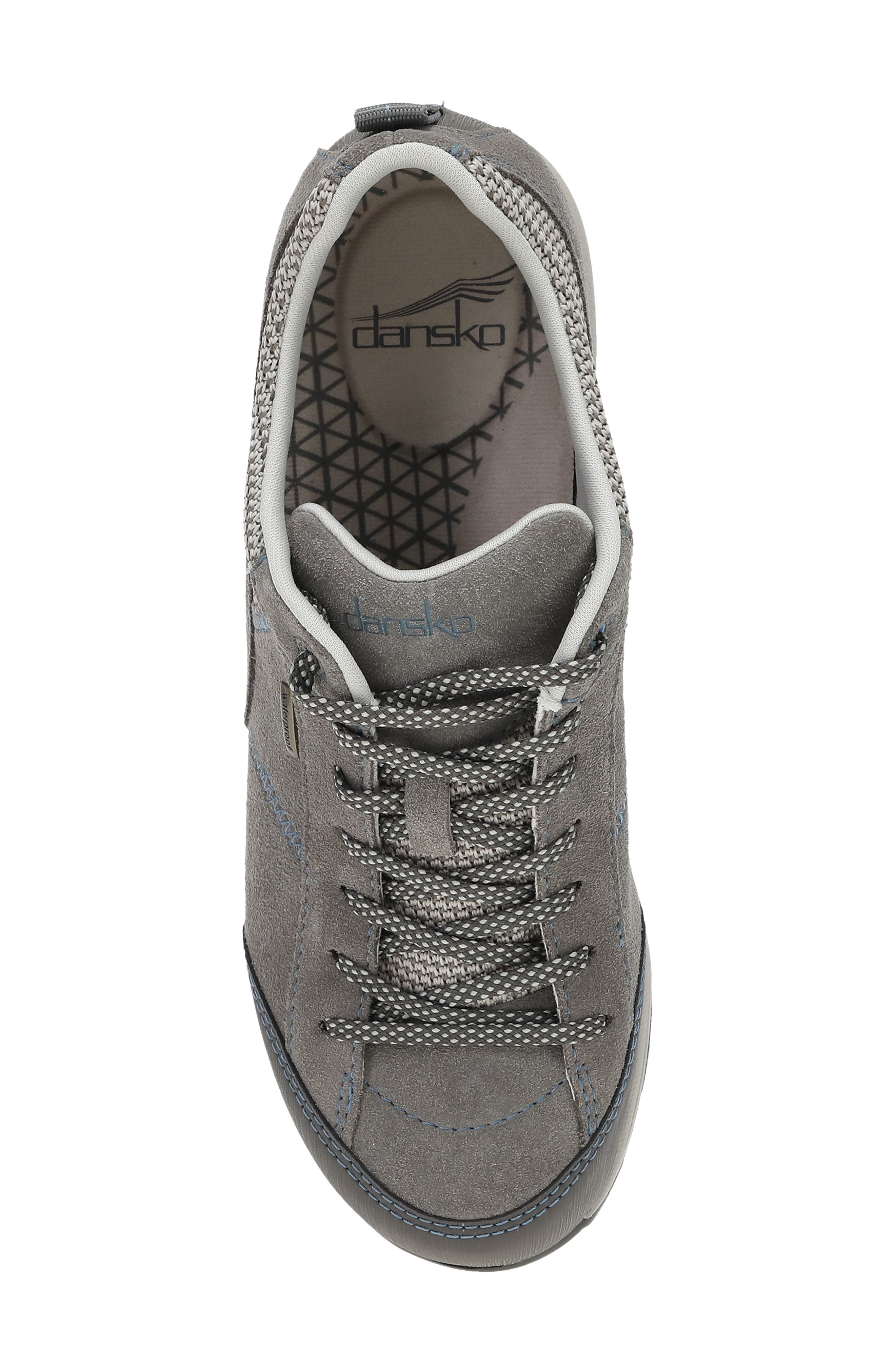 'Paisley' Waterproof Sneaker, Alternate, color, GREY