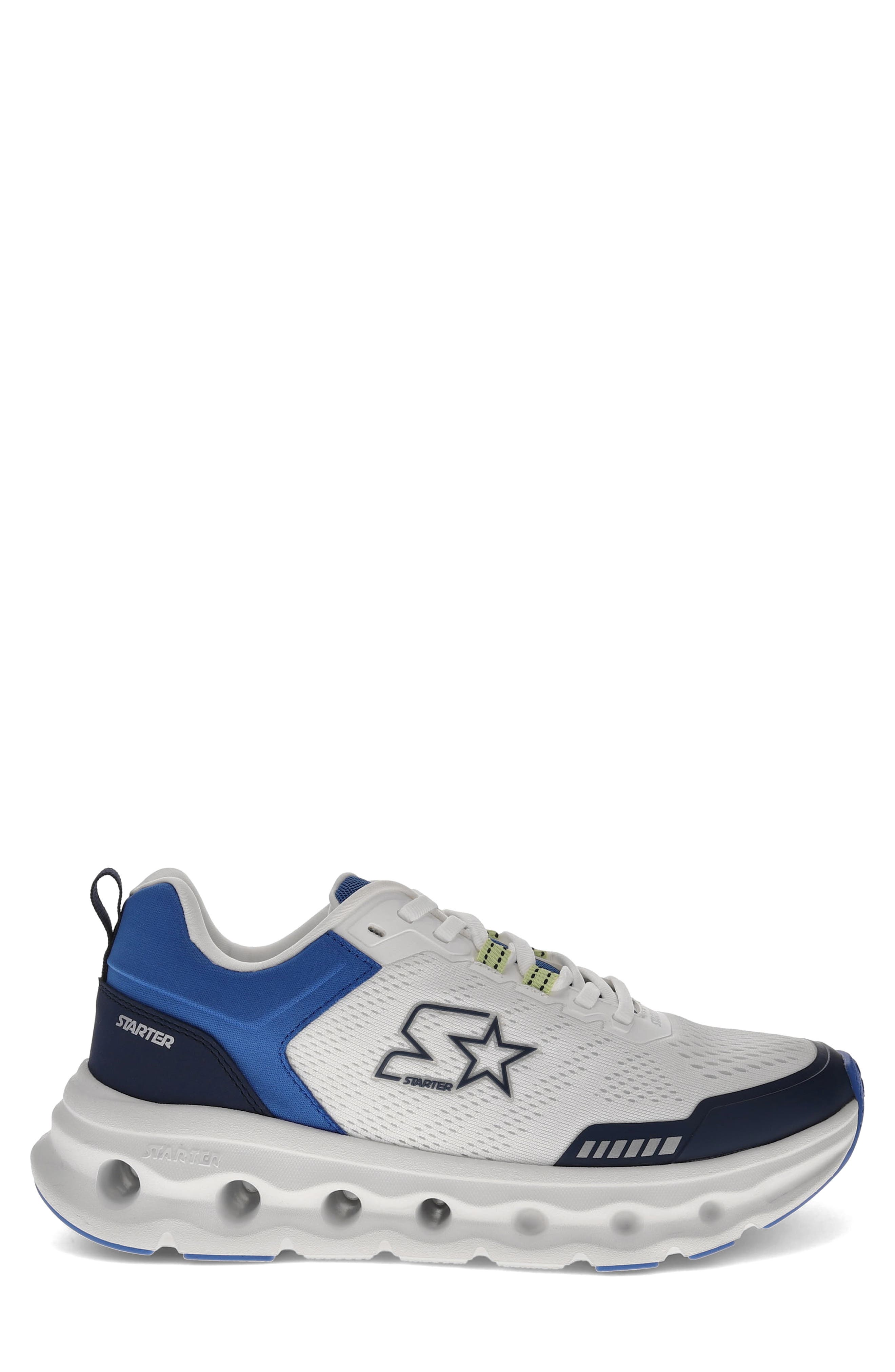 STARTER Bolt Mesh Sneakers, Alternate, color, White/ Navy/ Blue