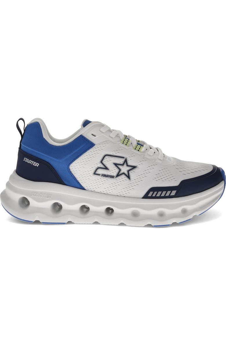 STARTER Bolt Mesh Sneakers, Alternate, color, White/ Navy/ Blue