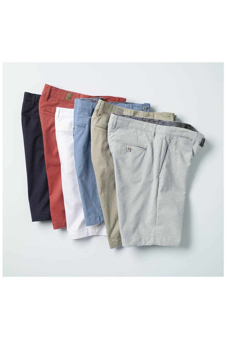 Griffin Regular Fit Chino Shorts, Alternate, color, WHITE