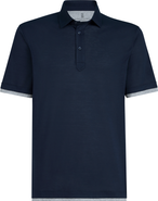 Brunello Cucinelli Polo with shirt collar