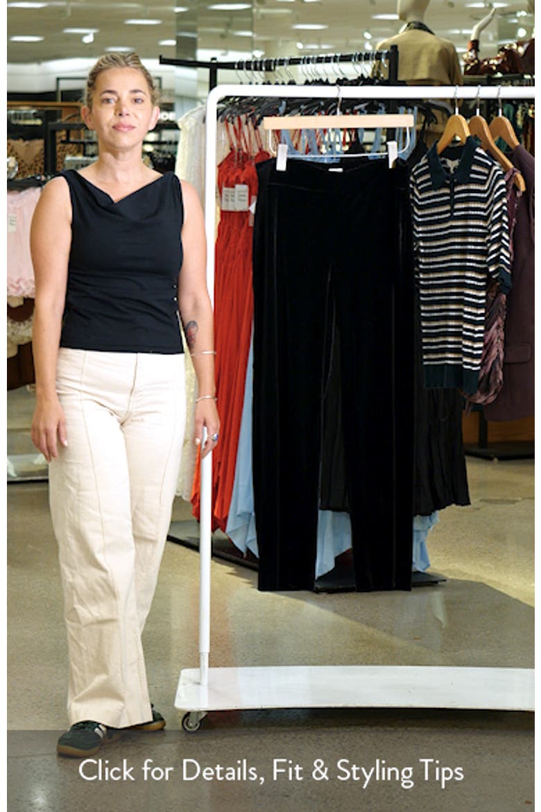 High Waist Wide Leg Pull On Pants video
