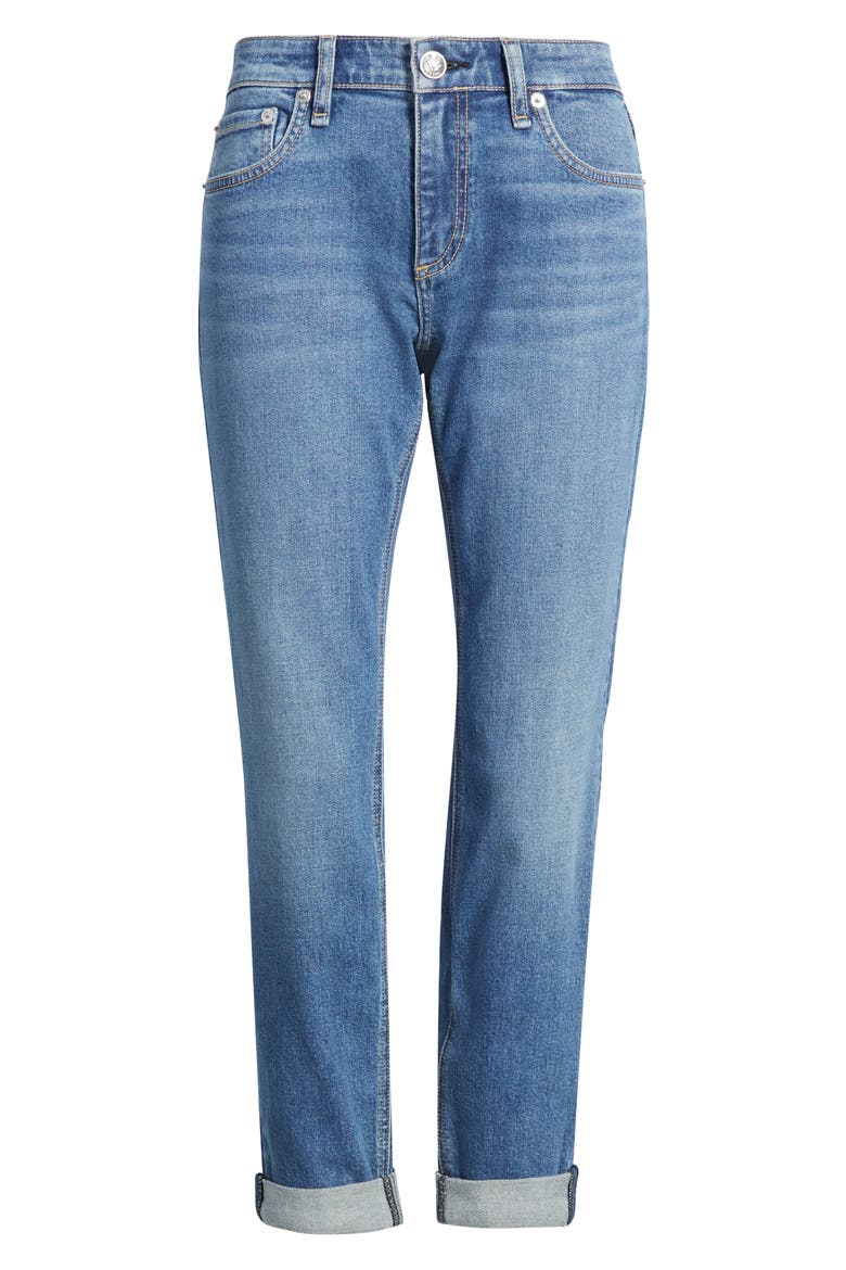 Dre Low Rise Slim Boyfriend Jeans, Alternate, color, MILLERTON