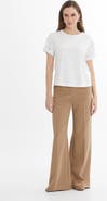 Gizia Short-Sleeve Embroidered T-Shirt