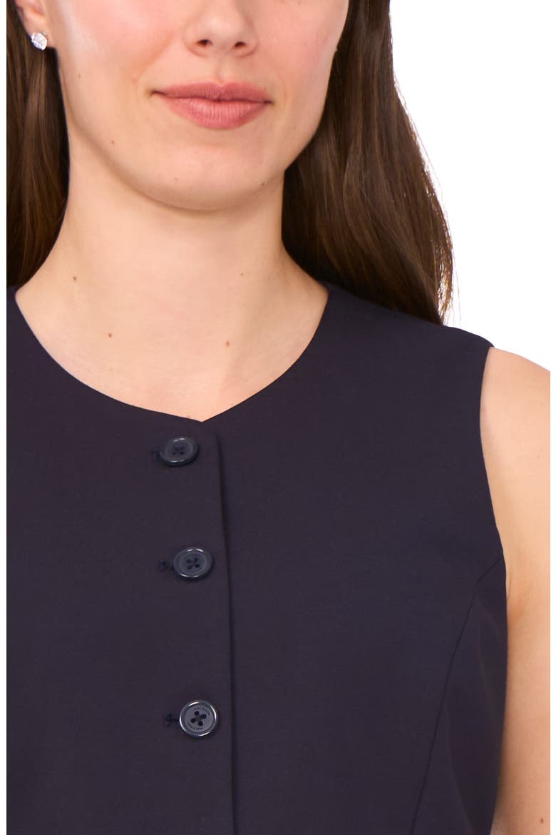Button-Up Vest, Alternate, color, NAVY DEPTHS