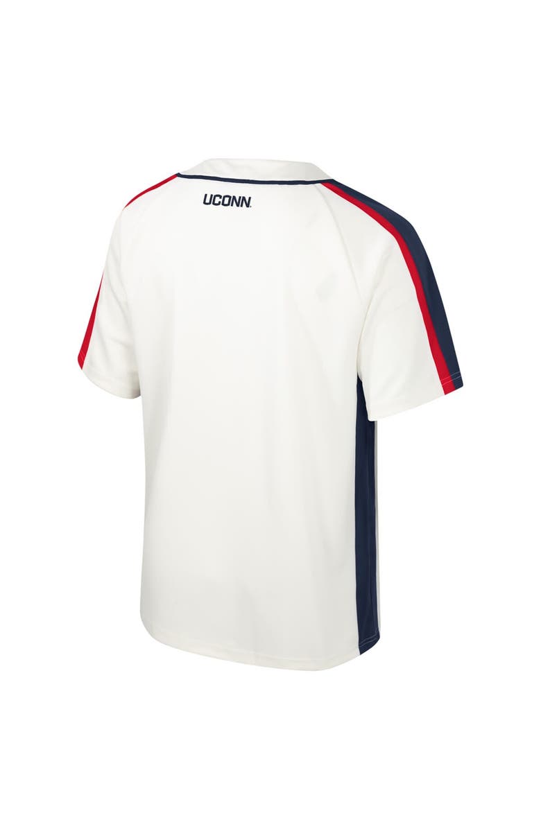 COLOSSEUM Men's Colosseum Cream UConn Huskies Ruth Button-Up Baseball Jersey, Alternate, color, 