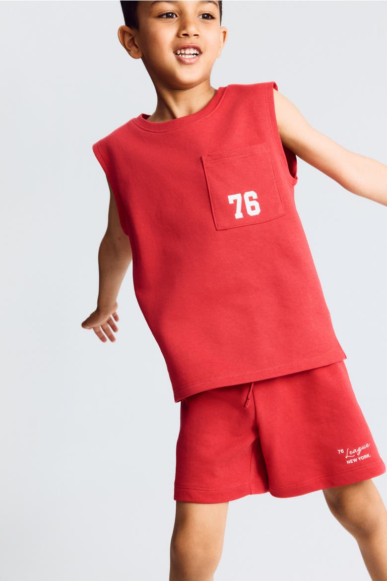 2-piece Sweatshirt Set, Alternate, color, Red/76