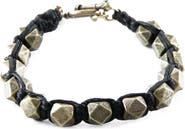 Mr. Ettika Ettika Men's Geometric Woven Bracelet