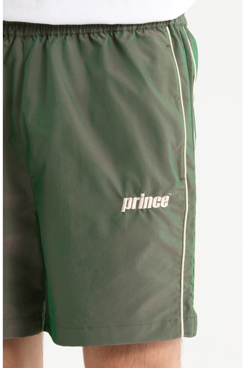 x Prince™ Shiny Shorts, Alternate, color, PINENEEDLE GREEN