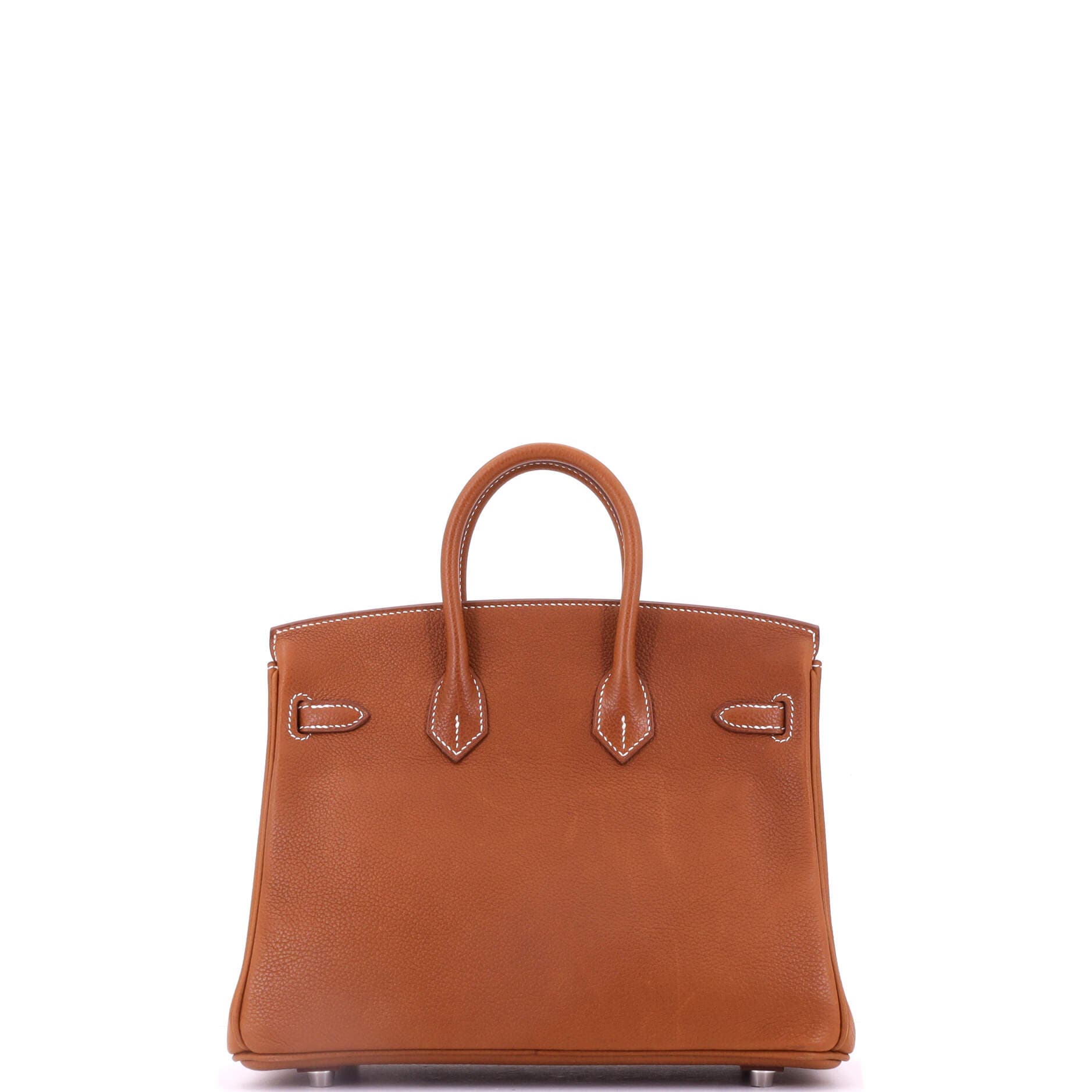 Birkin Handbag Brown Barenia Faubourg With Palladium Hardware 25, Alternate, color, Brown