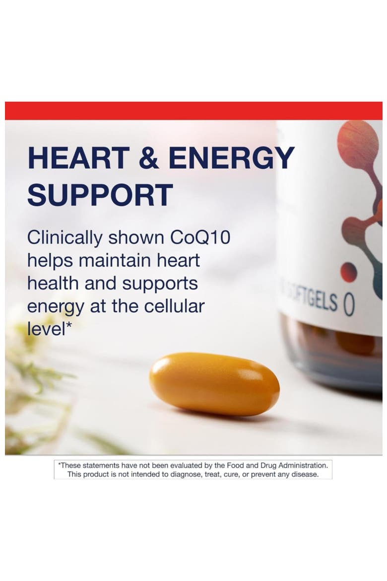 CoQ10 ST-200 High Absorption Ubiquinone Supplement 60 Softgels, Alternate, color, None