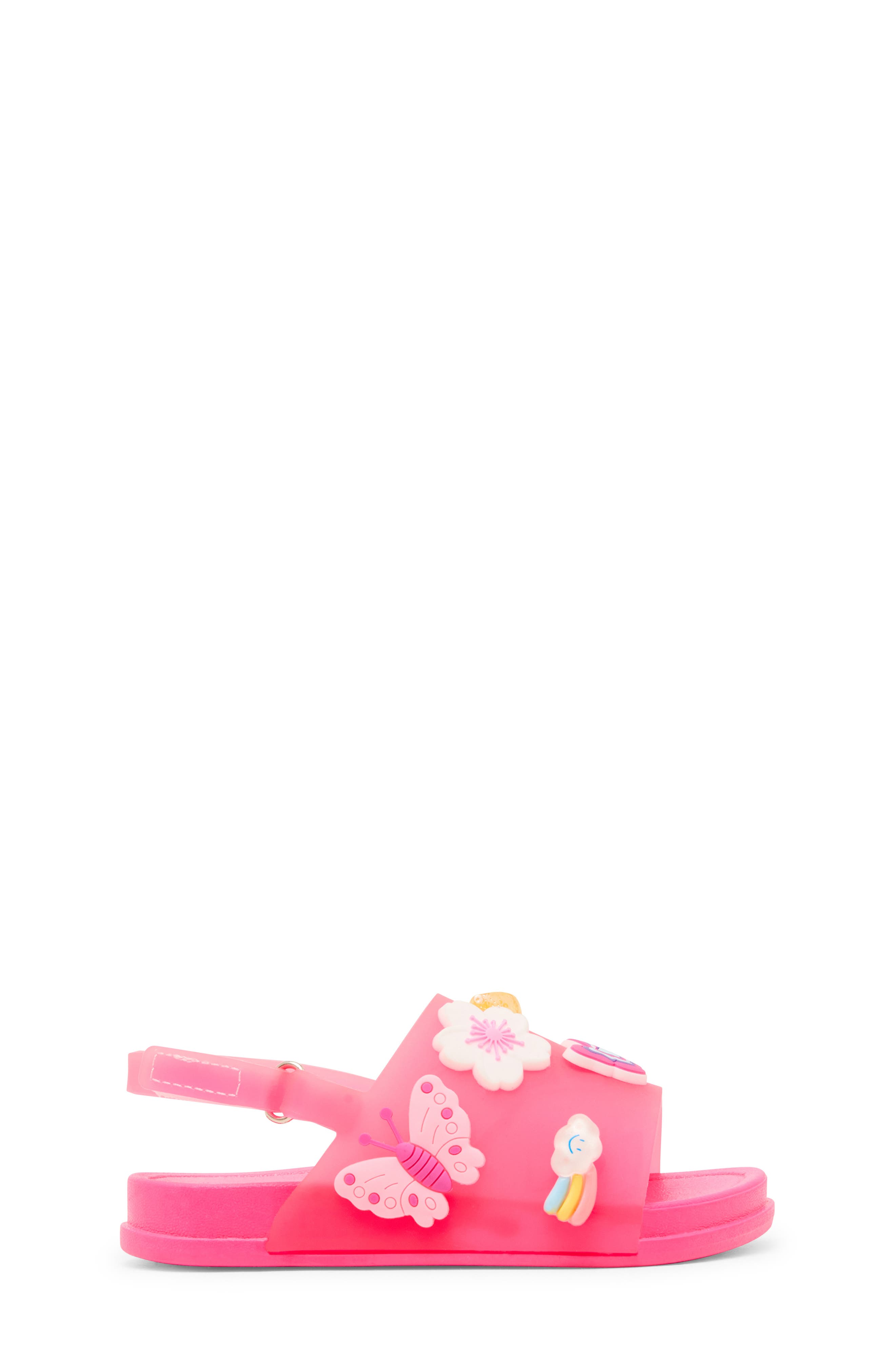 Kids' Tivey Floral Slingback Sandal, Alternate, color, PINK