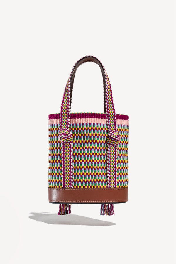Mimi  Sphere Bucket Bag, Alternate, color, Caribe